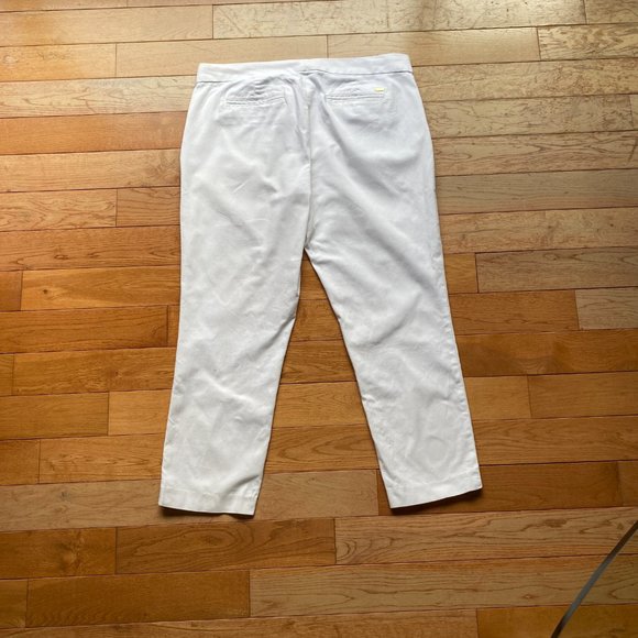 Tommy Hilfiger White Cotton Pants - Picture 5 of 12